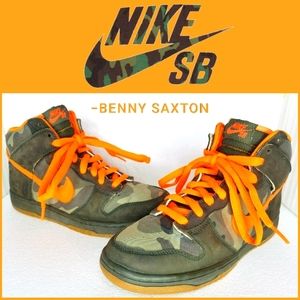 Nike SB Dunk High "Brian Anderson Camo" 2006 Rare